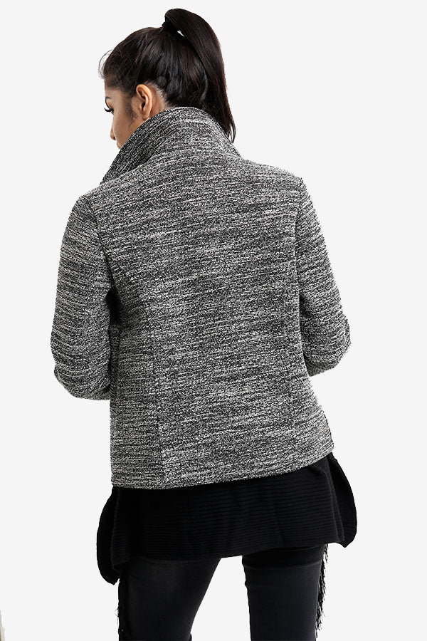 Grey Blazer Style Jacket