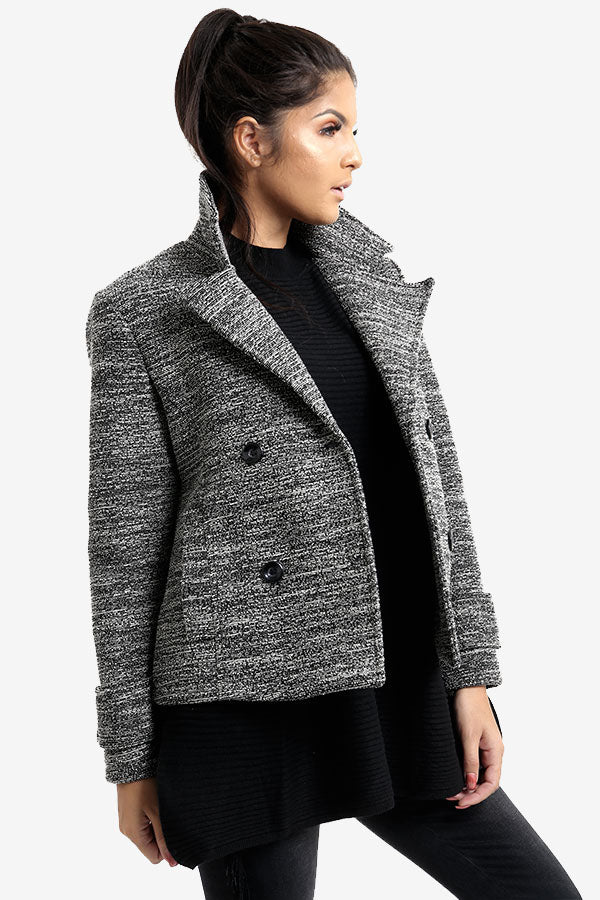 Grey Blazer Style Jacket