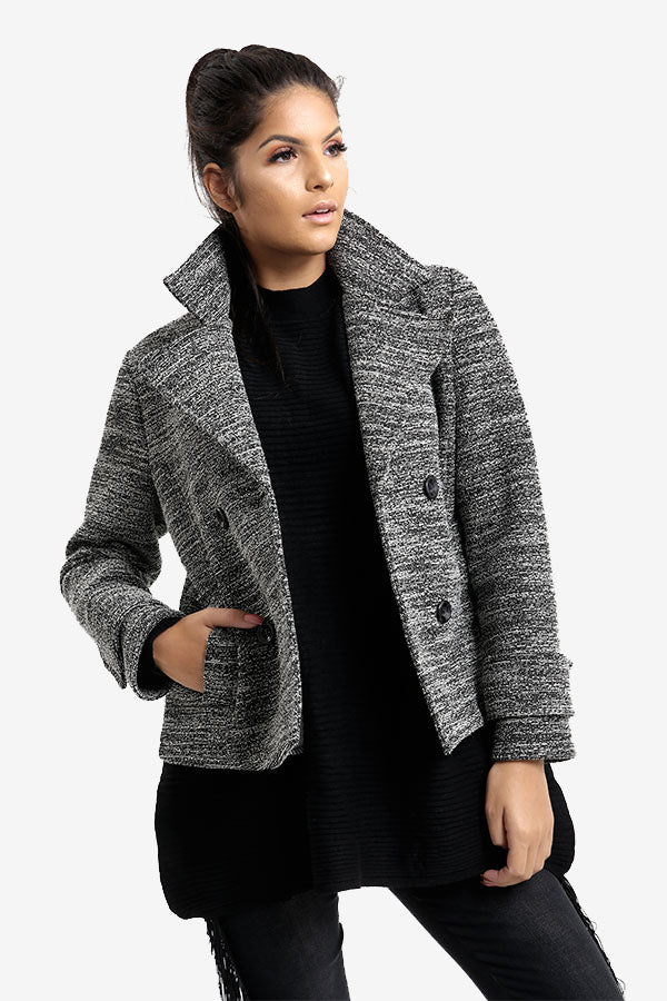 Grey Blazer Style Jacket