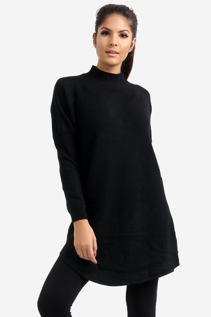 Black Oversized Jumper