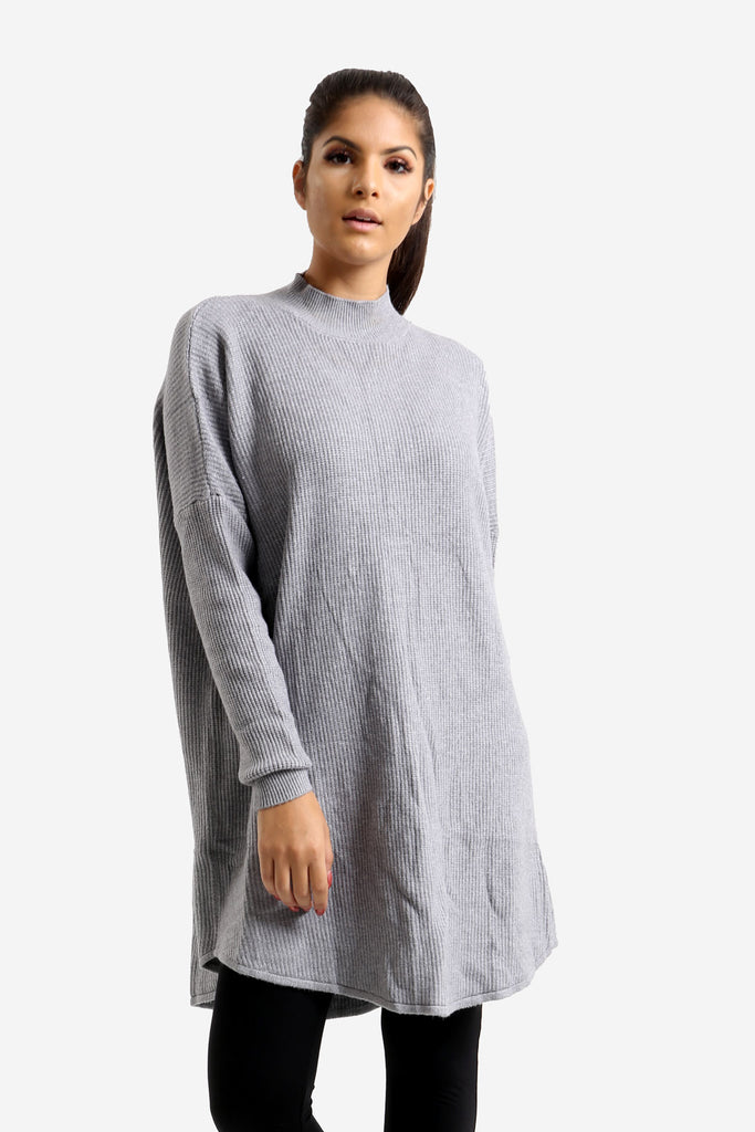 Grey Oversized Jumper