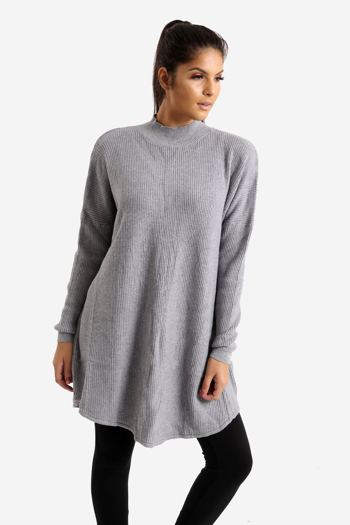 Grey Oversized Jumper